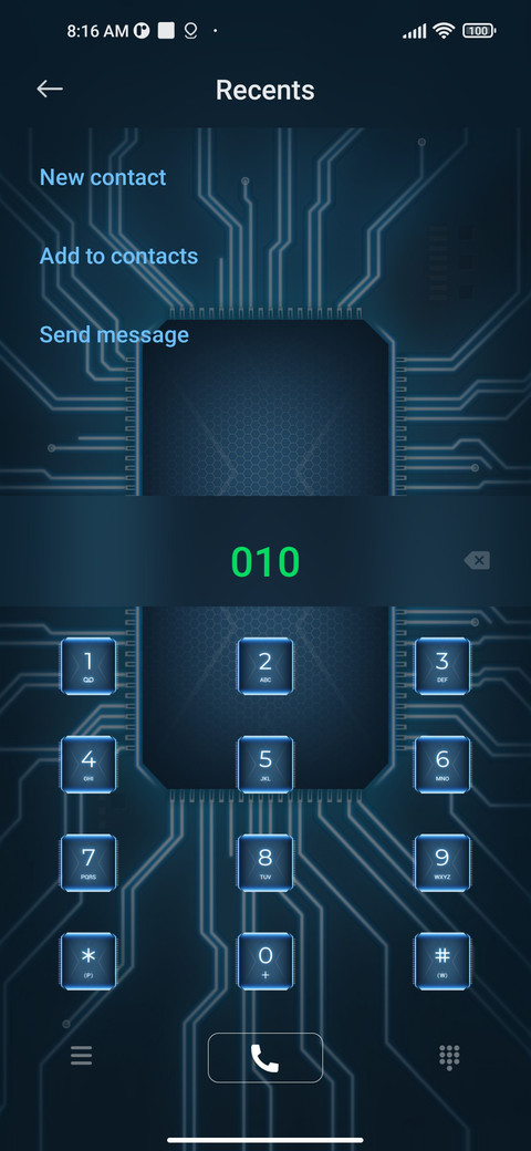 Core technology screenshot