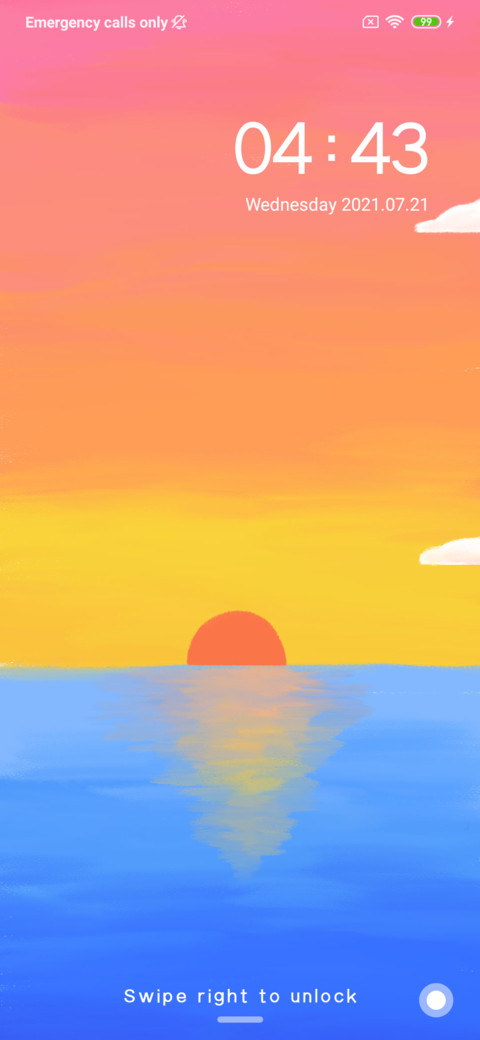 Sunrise sunset screenshot