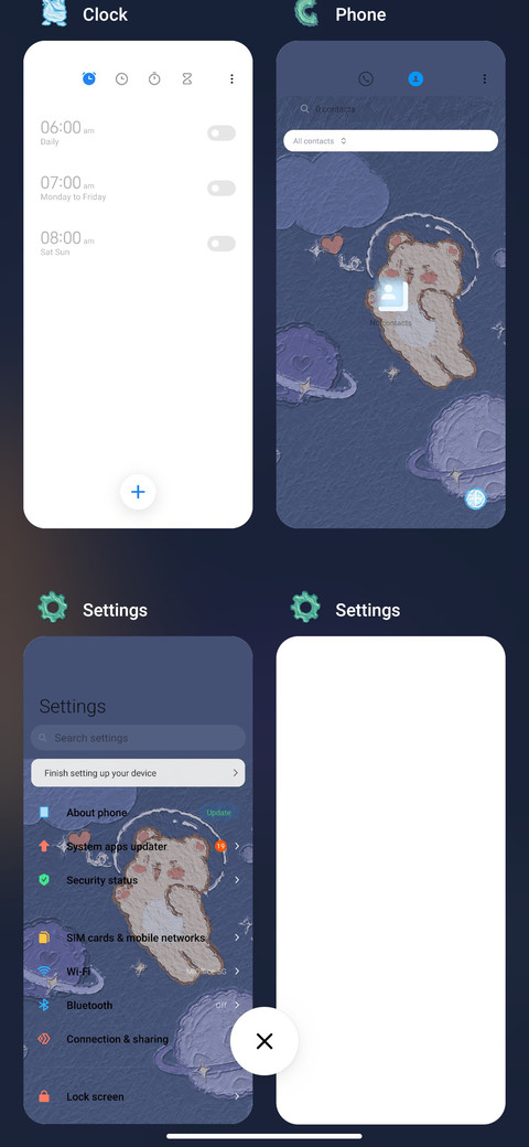 Space travel bears screenshot