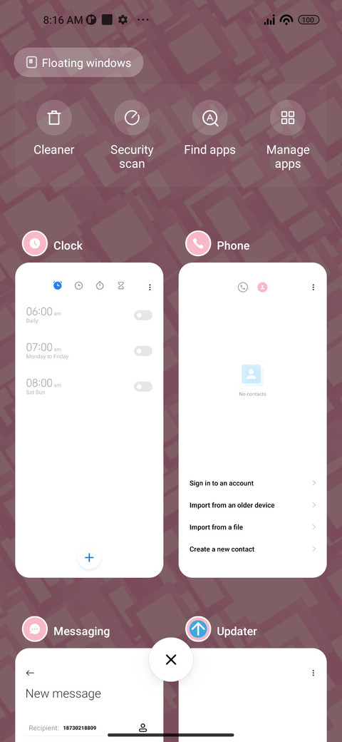 Rectangle Pastel screenshot