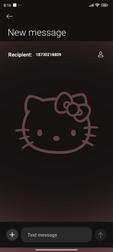 Kitty  big face screenshot