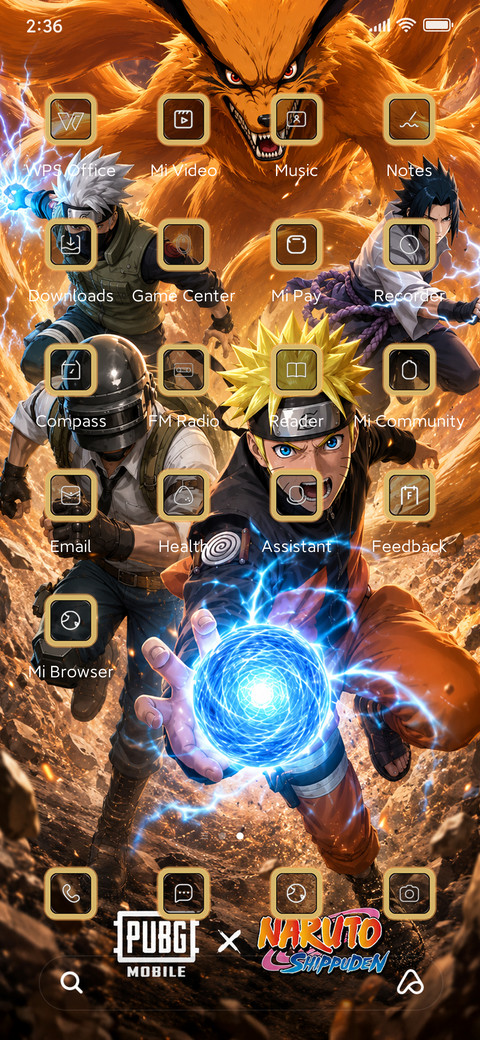 PUBGM Naruto screenshot