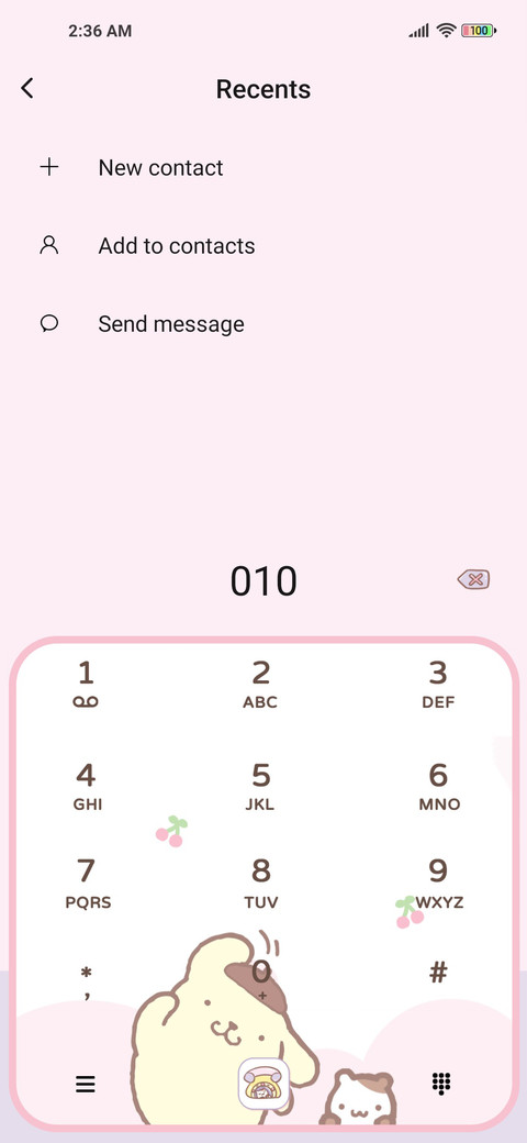 Pink purple screenshot