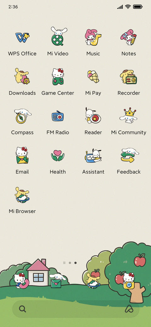 Retro sticker screenshot