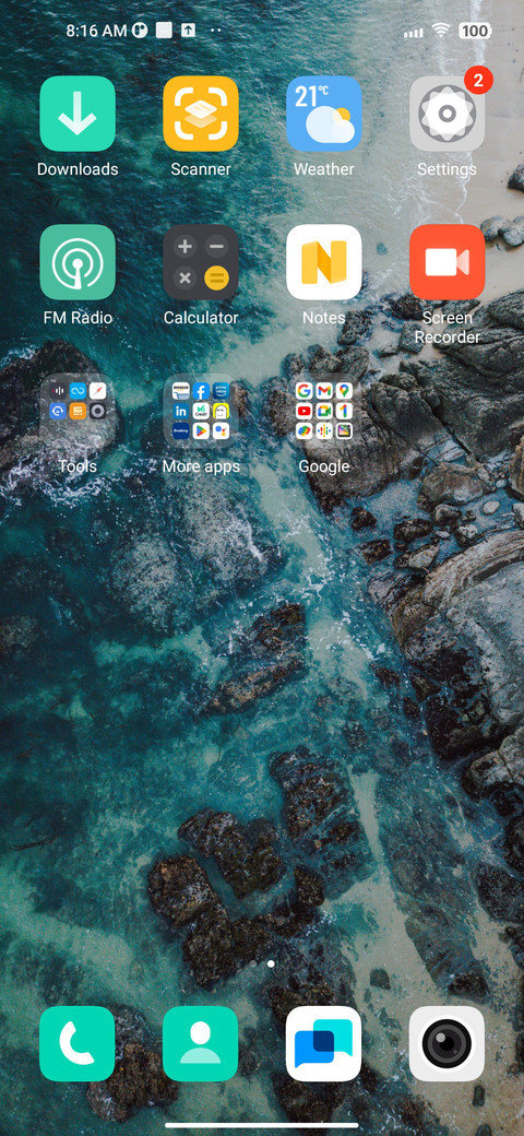 Orange UI screenshot