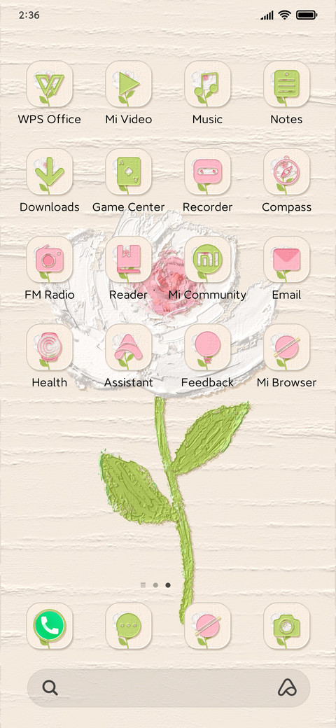 painting camellia screenshot
