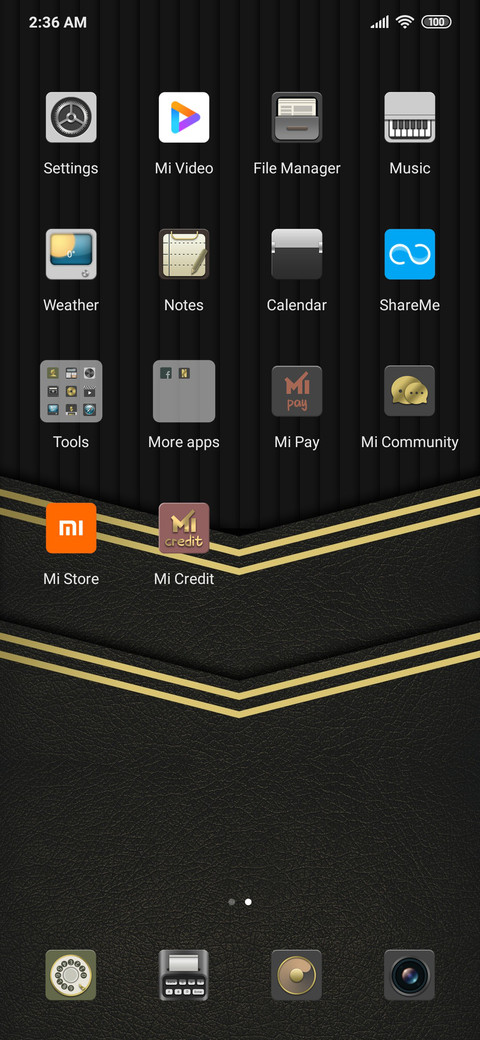 Leather business screenshot