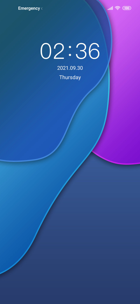 Fog blue screenshot