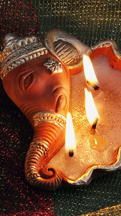 India-Decorative diya screenshot