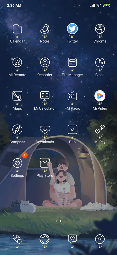 Camping Couple screenshot