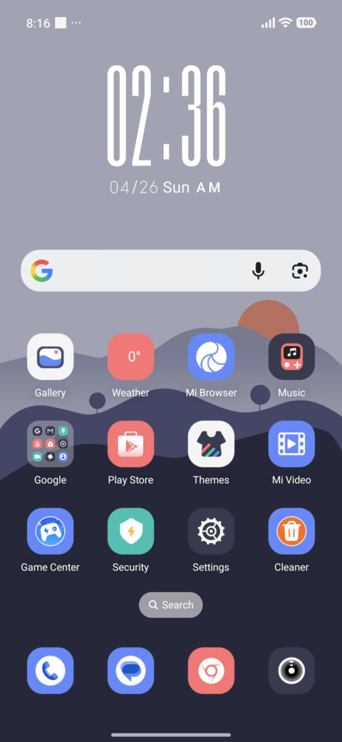 Tiered Sunset screenshot