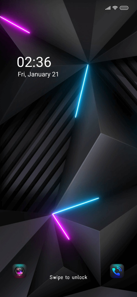 Dazzle triangle screenshot