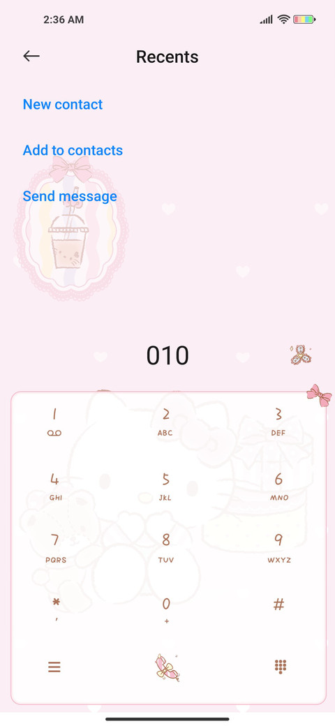 Kitty cute fruit screenshot