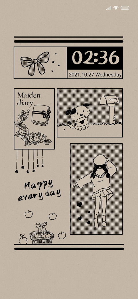 Pictorial girl screenshot