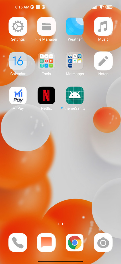 Bubbles light screenshot