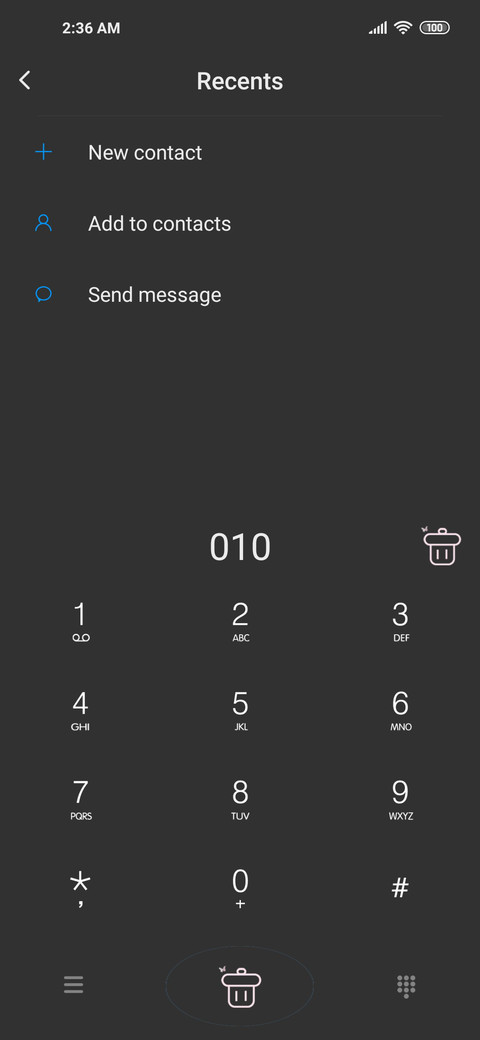 effort screenshot