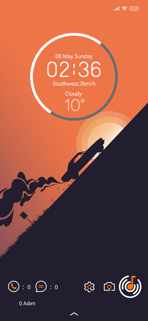Orange dark v12 screenshot
