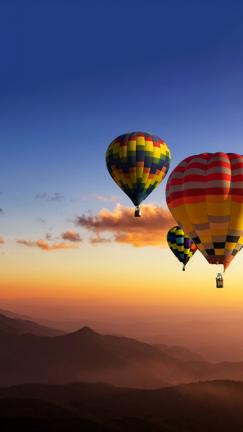 Wonderful journey of hot air balloons screenshot