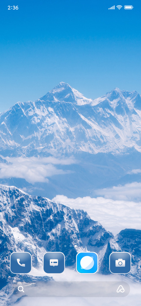 Light Mountains screenshot