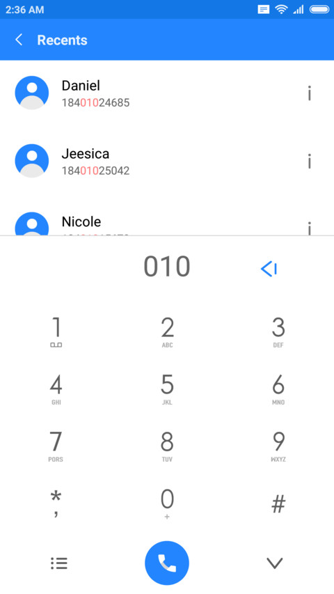 CaffDe screenshot