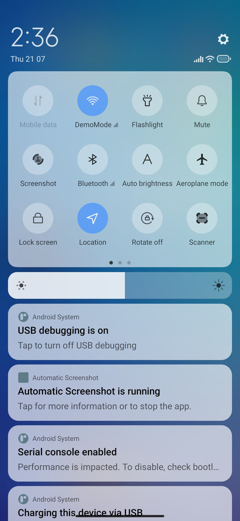 Widget En screenshot