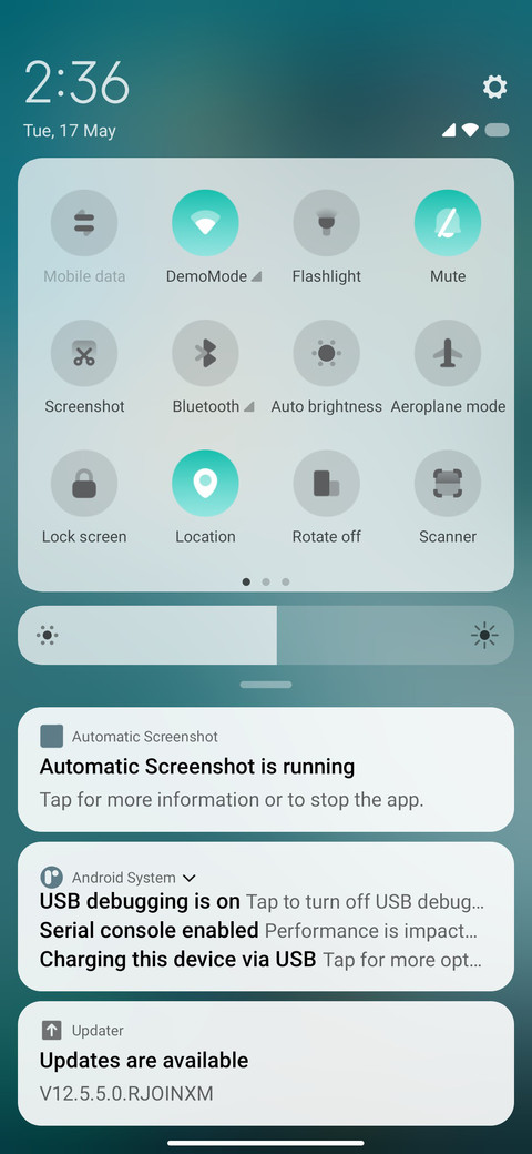 Gradient Vibes screenshot