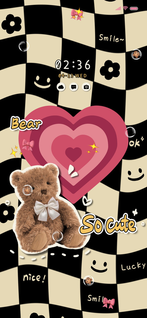 Checkerboard Bear screenshot
