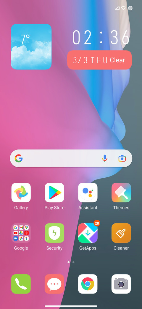 Cosmos UI screenshot