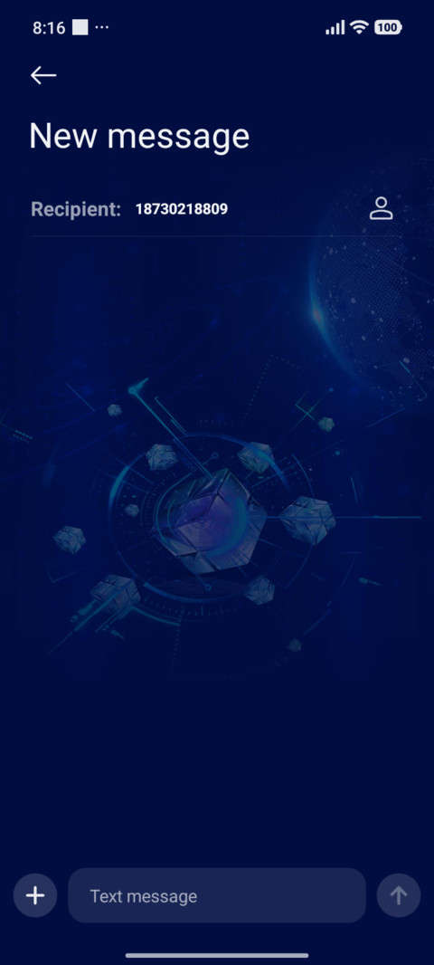 Dark Blue Core screenshot