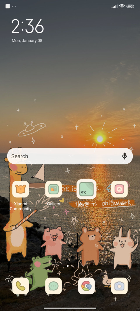 Seaside Sunset screenshot