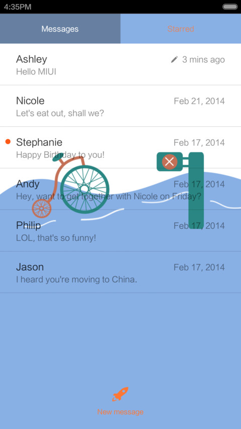 Bicycle screenshot