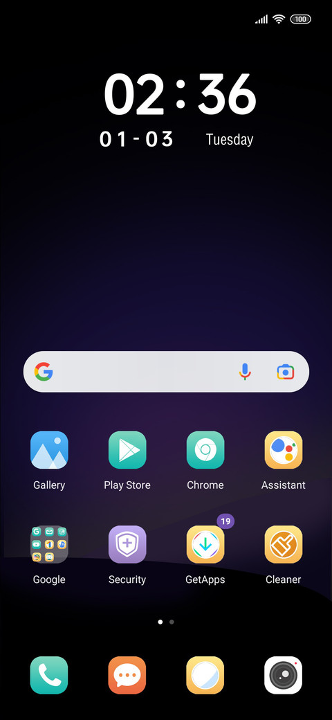 time screenshot