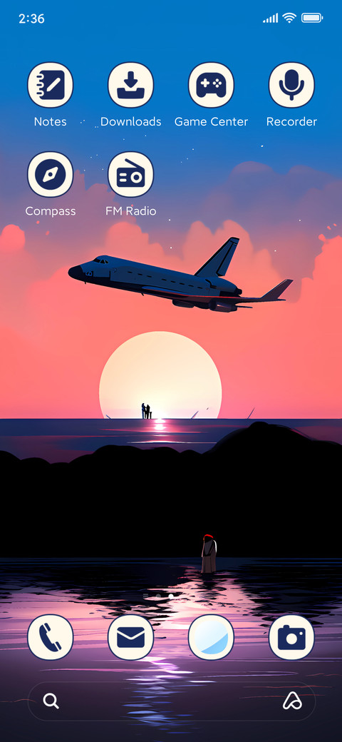 A plane screenshot