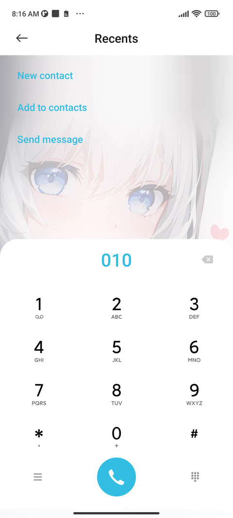 Girl and White Cat screenshot