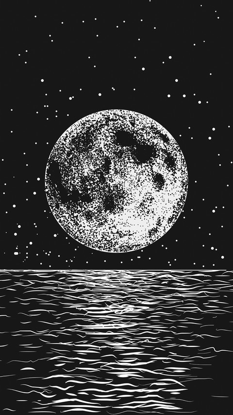 Moon over Sea screenshot