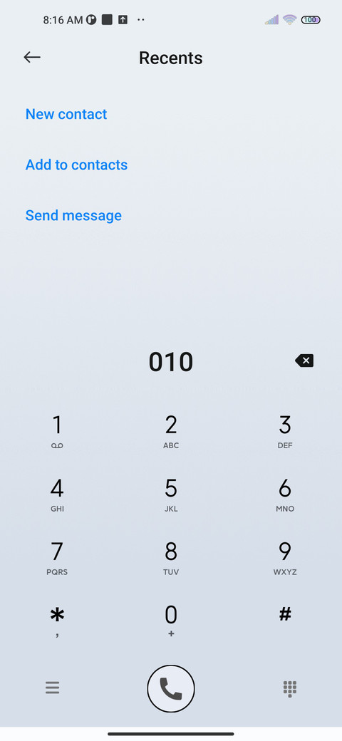 Blue mimicry screenshot