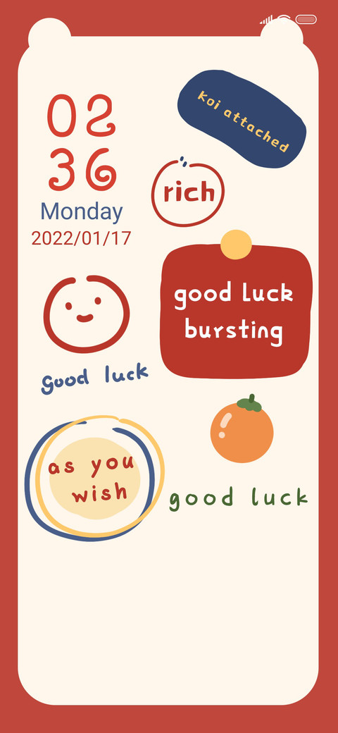 text stickers screenshot