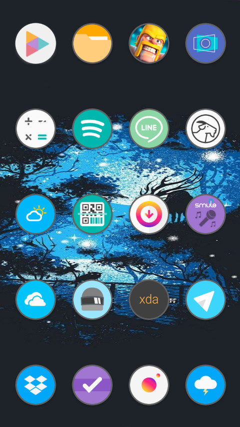 Shine Blue screenshot