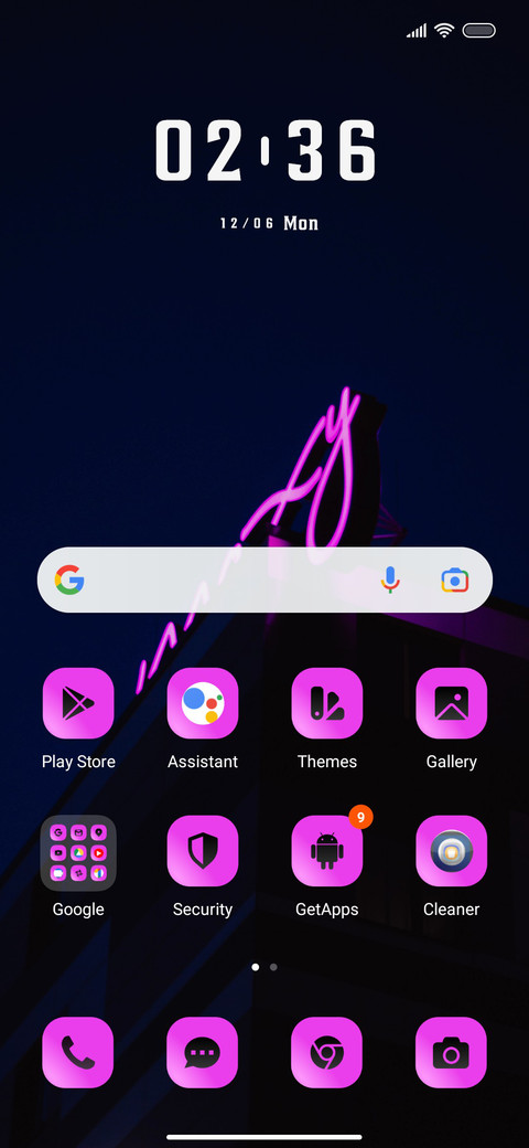 Neon screenshot