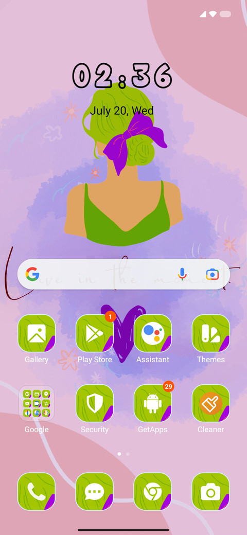 Moment screenshot