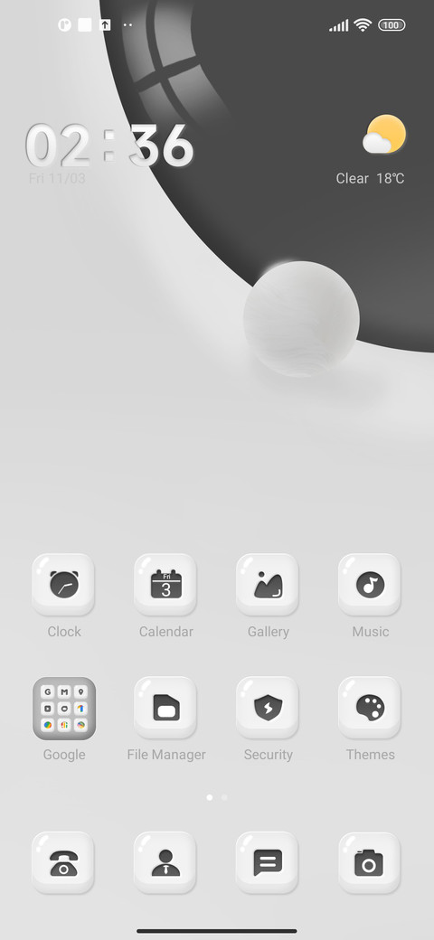 Minimalism screenshot