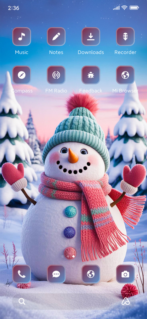 Happy Snowman screenshot