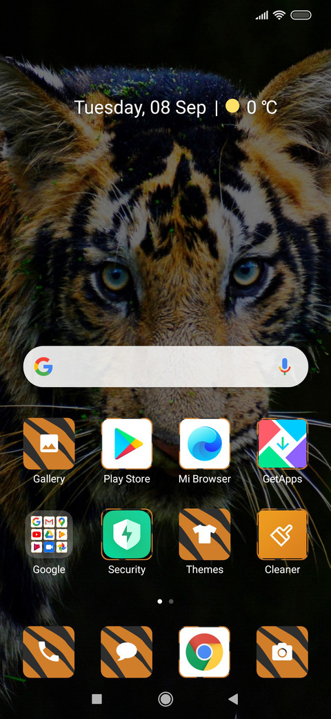 Tiger Face_3MDS screenshot