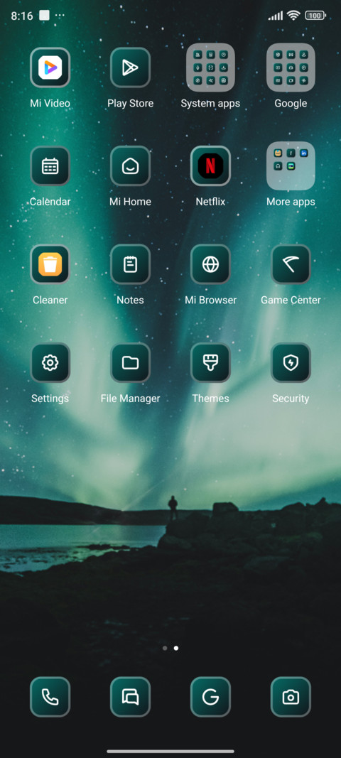 Aurora screenshot
