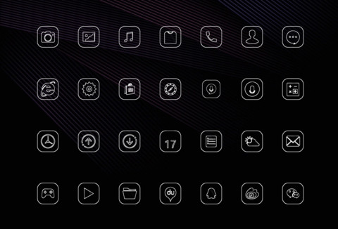 Black line screenshot