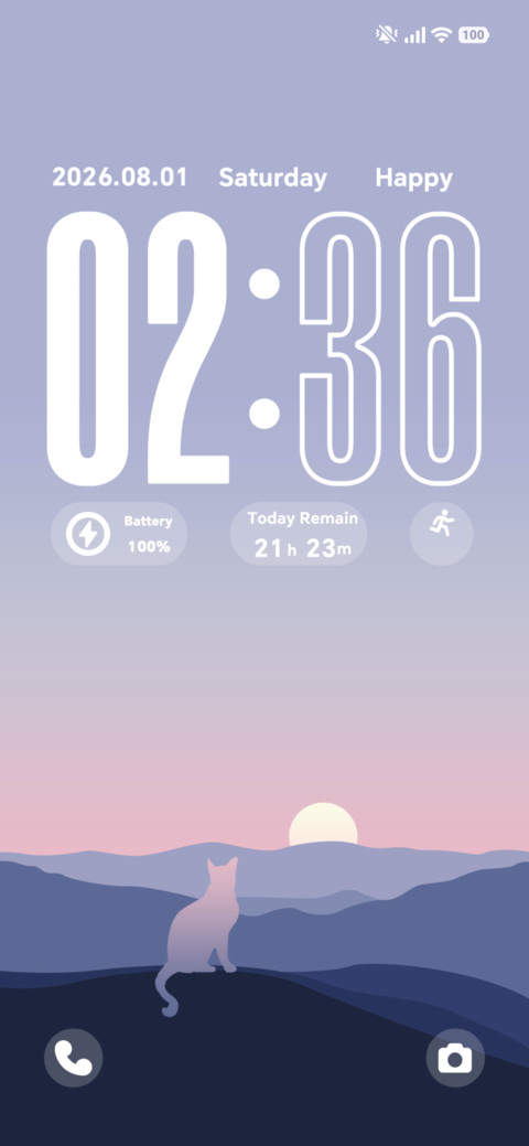 Dusk Breeze Glow screenshot