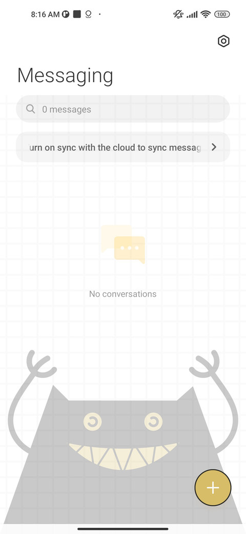 Yellow monster screenshot