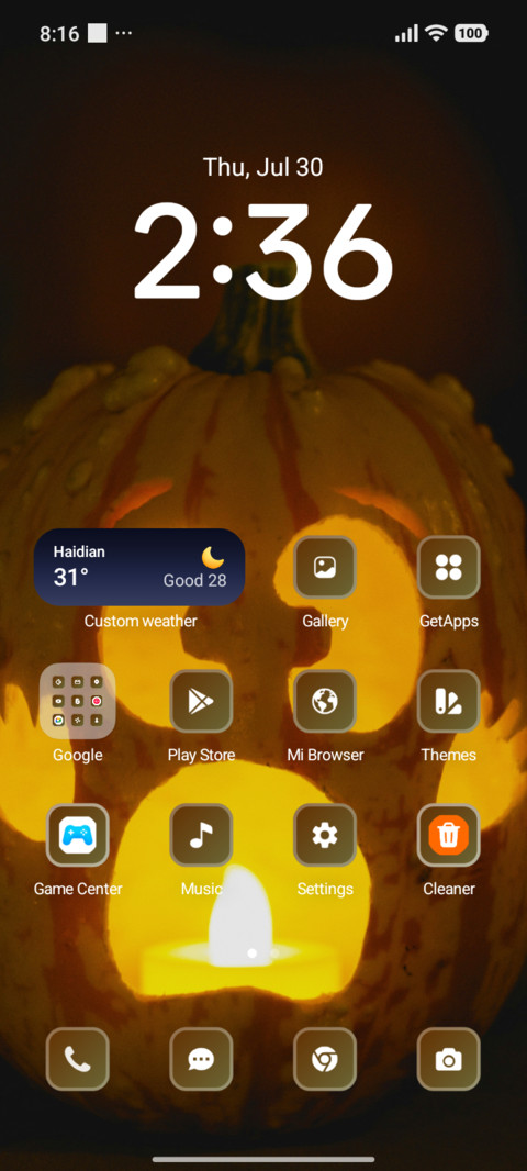 Pumpkin Candle screenshot