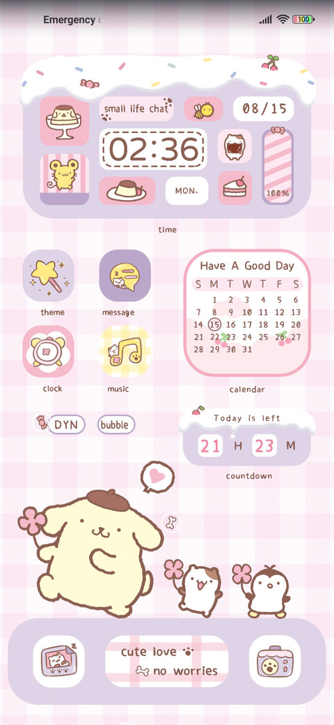 Pink purple screenshot