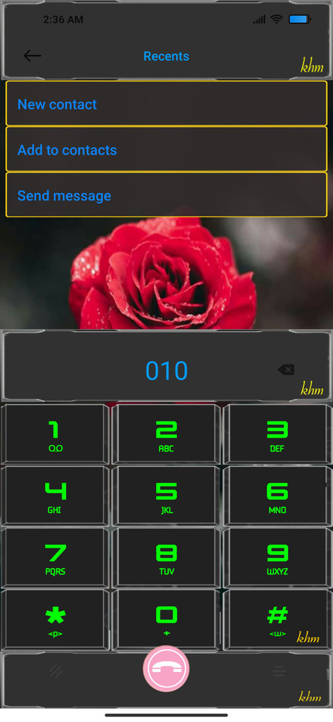 khm Red V12 screenshot